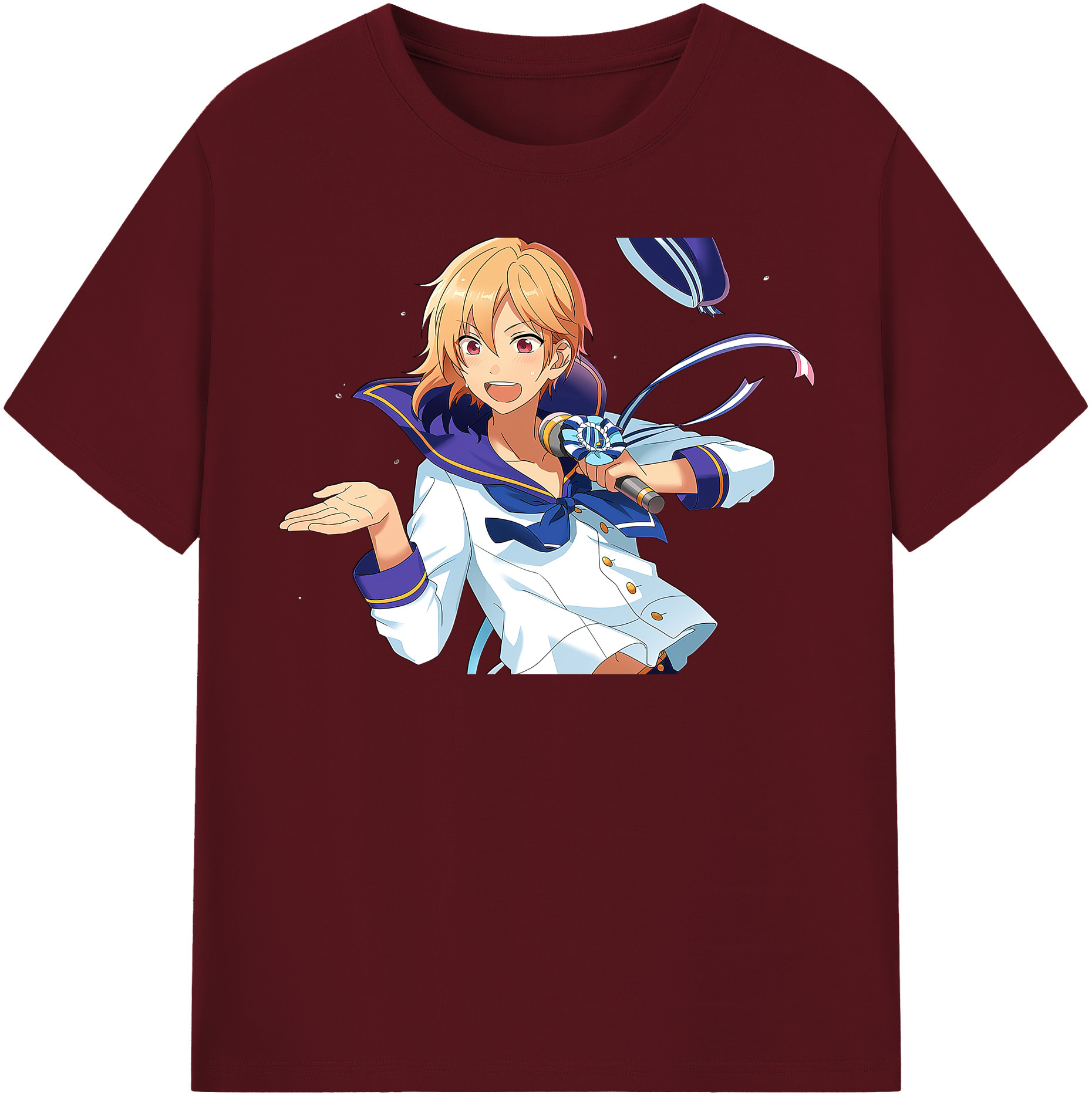 （画像用） あんさんぶるスターズ! Ensemble Stars 綿100％半袖Tシャツ（フロントプリント）
